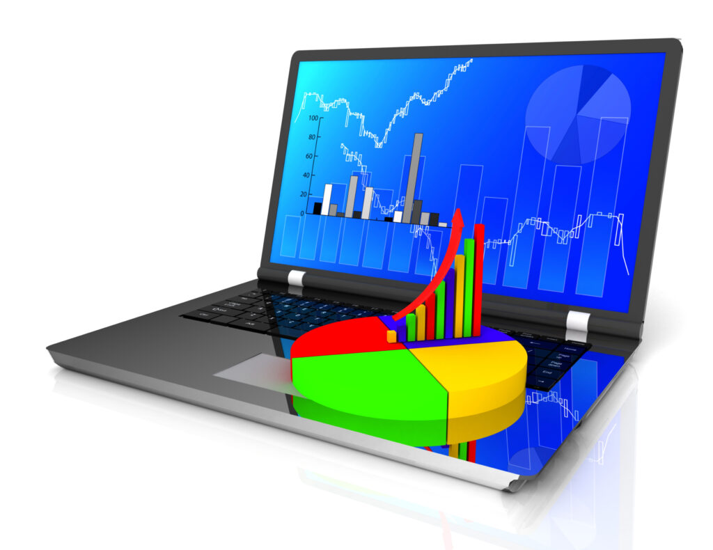 Global analysis in business concept. 3d rendered illustration